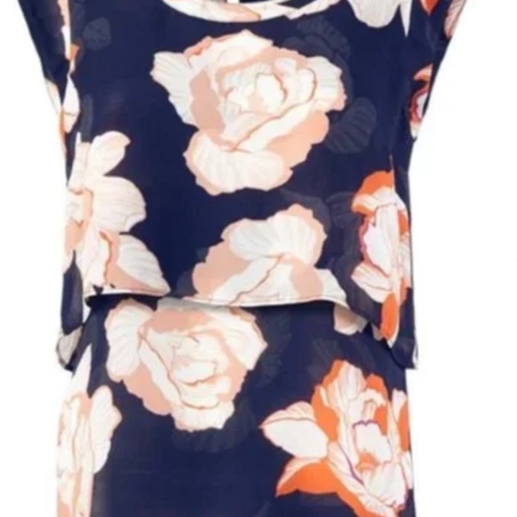 Cabi Blossom Floral Tiered Blouse Style 5030 - Picture 5 of 6